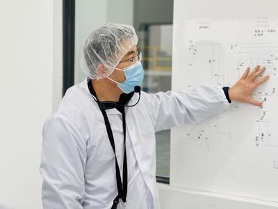 楊金玉董事長蒞臨海洋之星工廠考察指導，強調食品安全與營養健康核心地位